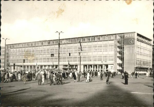 Leipzig Hauptpost Karl Marx Platz