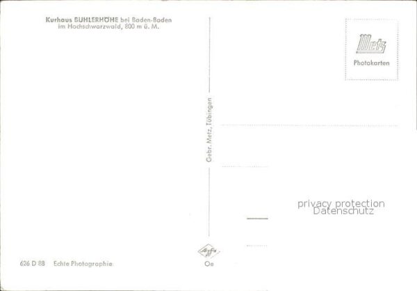 Baden-Baden Kurhaus Bühlerhöhe – Bild 2