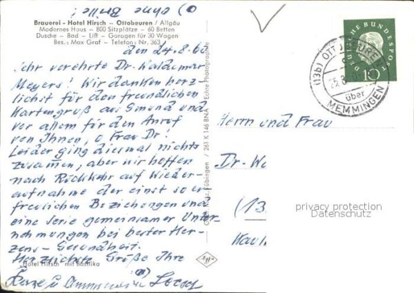 Ottobeuren Brauerei Hotel Hirsch – Bild 2