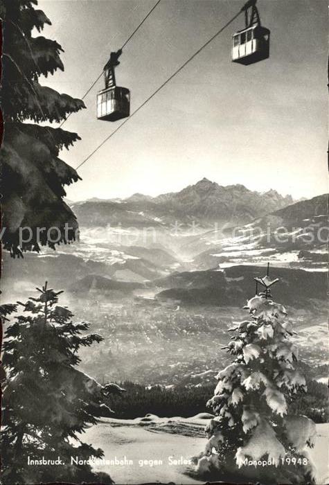 Seilbahn Nordketten-Seilbahn Innsbruck Serles Fo