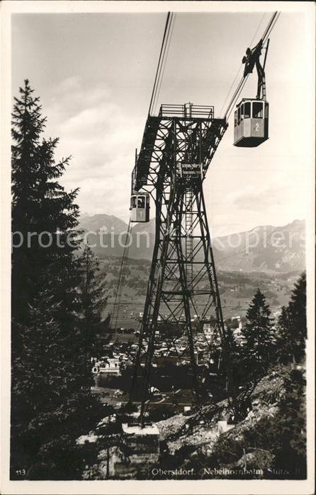 Seilbahn Nebelhorn Oberstdorf
