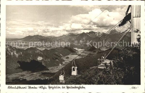 Seilbahn Breitenberg Pfronten Allgäu Bergstation