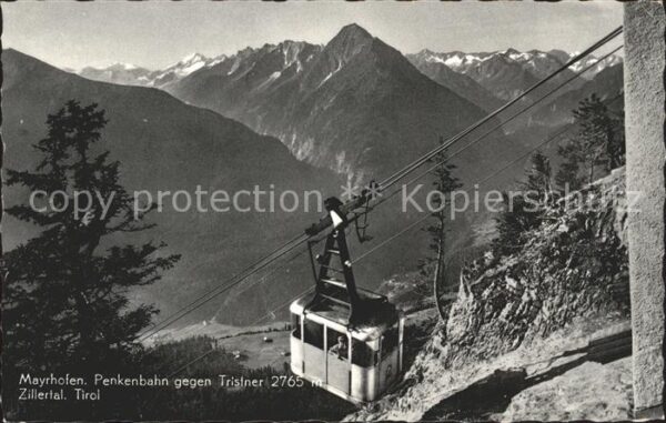 Seilbahn Penken Mayrhofen Tristner Zillertal Tir