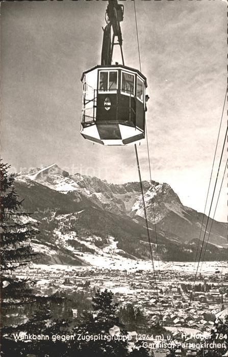 Seilbahn Wankbahn Zugspitzgruppe Garmisch-Parten