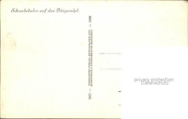 Seilbahn Bürgeralpl – Bild 2