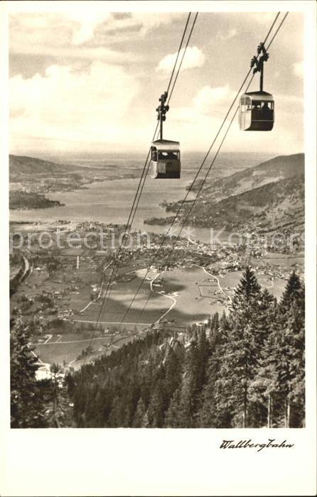 Seilbahn Wallberg Rottach-Egern Tegrnsee