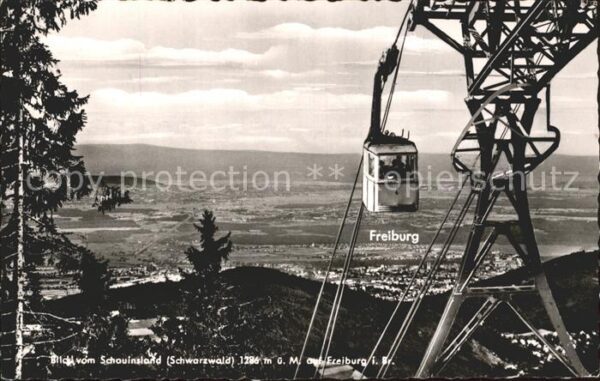 Seilbahn Schauinsland Schwarzwald Freiburg im Br