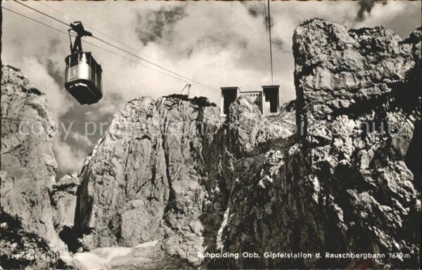 Seilbahn Rauschberg Ruhpolding Gipfelstation