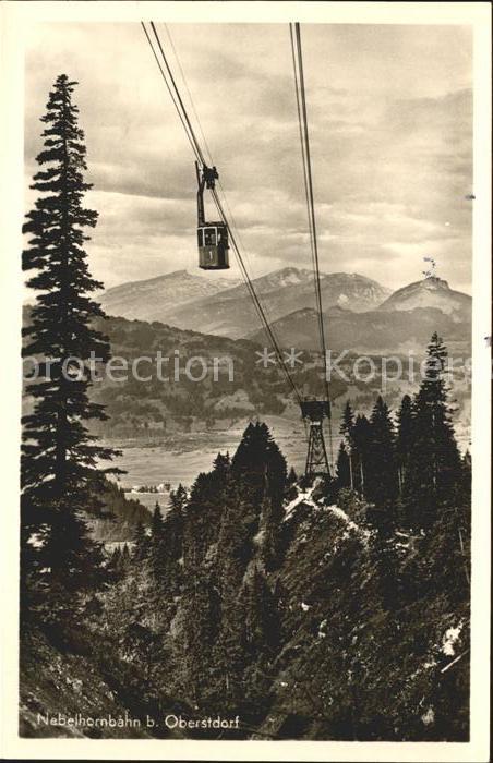 Seilbahn Nebelhorn Oberstdorf
