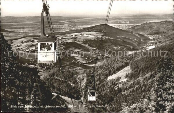 Seilbahn Schauinsland Schwarzwald