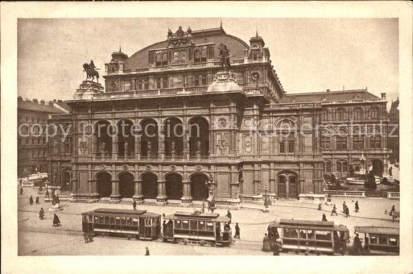 Strassenbahn Staatsoper Wien I.