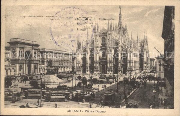 Strassenbahn Milano Piazza Duomo