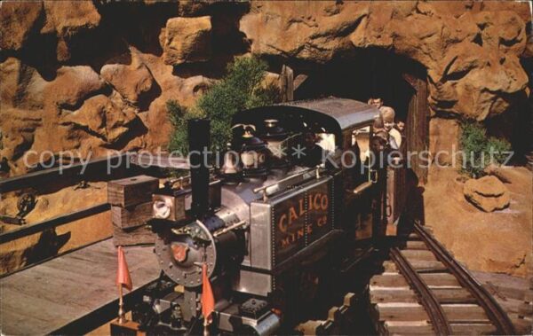 Lokomotive Calico Mine Knott's Berry Farm Ghost To