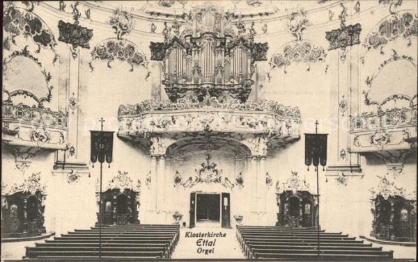 Kirchenorgel Klosterkirche Ettal