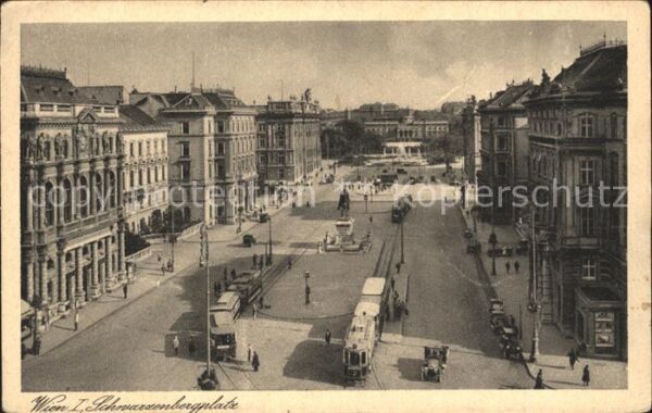 Strassenbahn Wien I. Schwarzenbergplatz