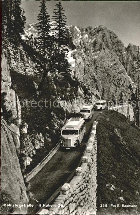 Foto Baumann E. Nr. 336 Postbus Kehlsteinstrasse Hoher Göll