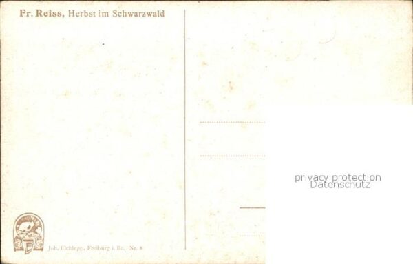 Reiss Fritz Herbst im Schwarzwald – Bild 2