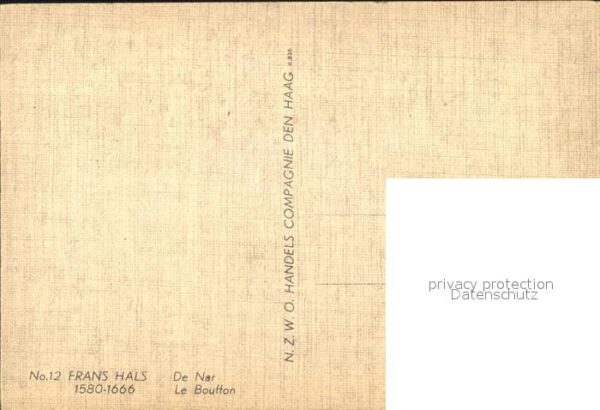 Hals Frans De Nar Le Bouffon Nr. 12 Mandoline – Bild 2