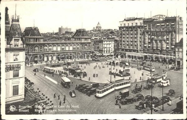 Strassenbahn Bruxelles Place Rogier Gare du Nord