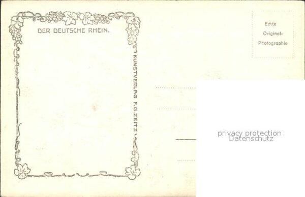 Foto Zeitz F.G. Nr. 1023 Lorch Toteninsel – Bild 2