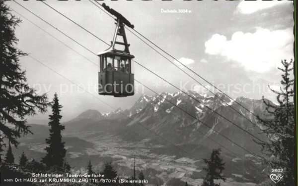 Seilbahn Schladminger-Tauern Haus Krummholzhütte