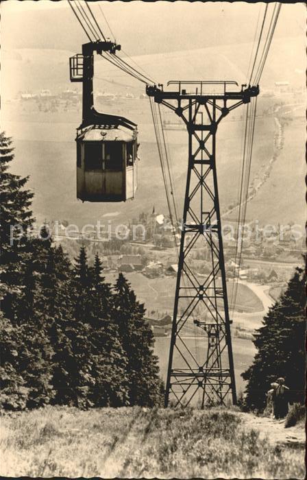 Seilbahn Fichtelberg Oberwiesenthal Erzgebirge
