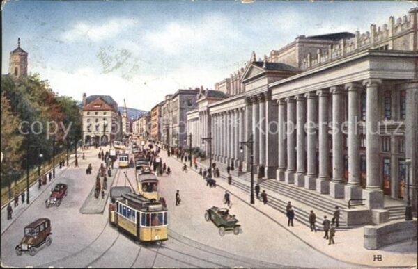 Strassenbahn Stuttgart Königsbau Königstrasse