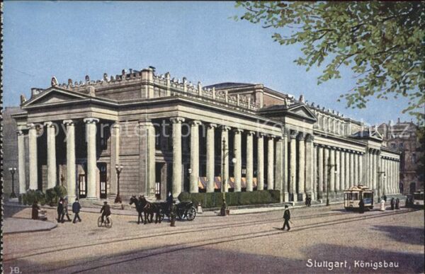 Strassenbahn Stuttgart Königsbau