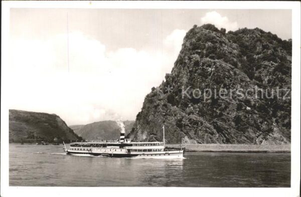 Dampfer Seitenrad Lorelei