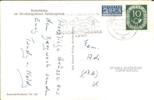 Salzbergwerk Berchtesgaden Rutschbahn – Bild 2