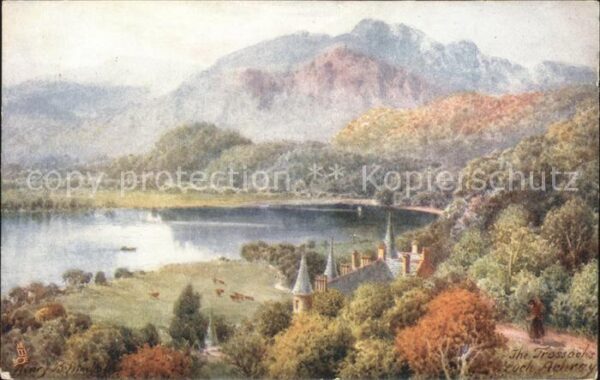 Verlag Tucks Oilette Nr. 6273 The Trossachs Loch Achray