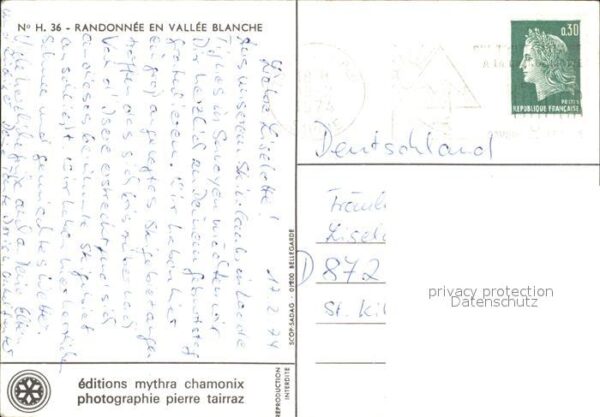 Skifahren Randonnee Vallee Blanche – Bild 2