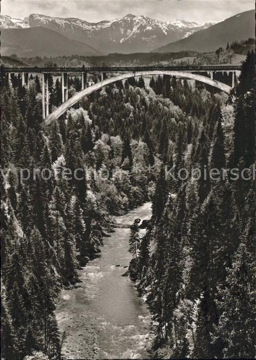 Bruecken Bauwerke Echelsbacher-Hochbrücke