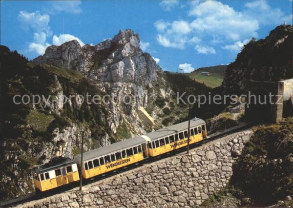 Zahnradbahn Wendelstein Tunneleinfahrt Bergstation