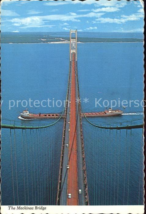 Bruecken Bauwerke Mackinac Bridge
