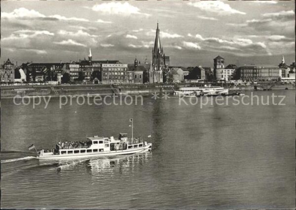 Motorschiffe Düsseldorf Rheinpartie
