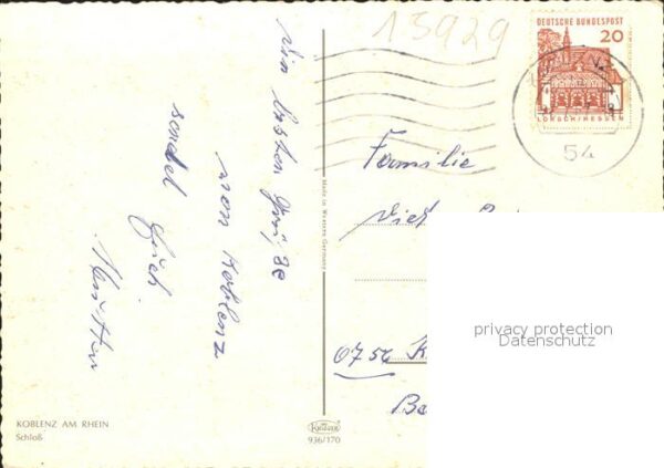 Motorschiffe Koblenz am Rhein Schloss – Bild 2