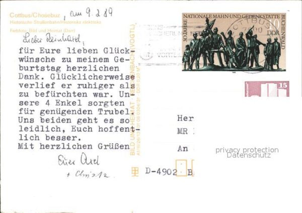 Strassenbahn Cottbus Chosebuz – Bild 2