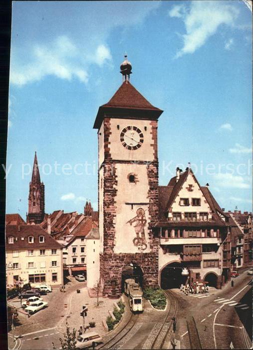 Strassenbahn Freiburg im Breisgau Schwabentor