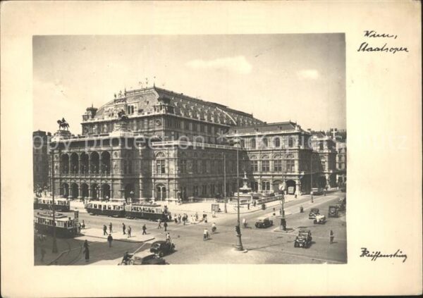 Opergebaeude Staatsoper Wien