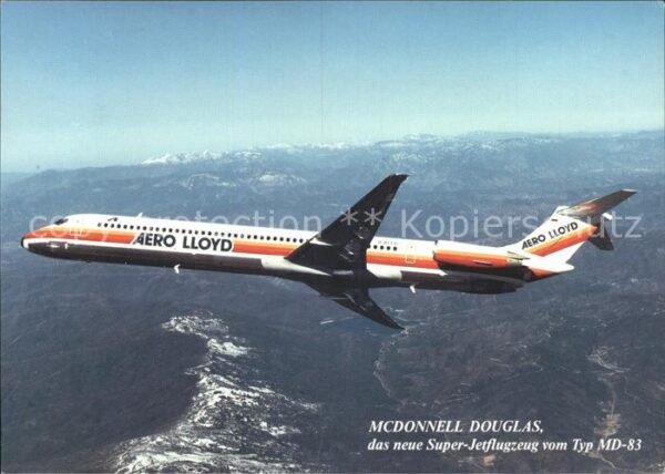 Flugzeuge Zivil Aero Lloyd McDonnell Douglas MD-83
