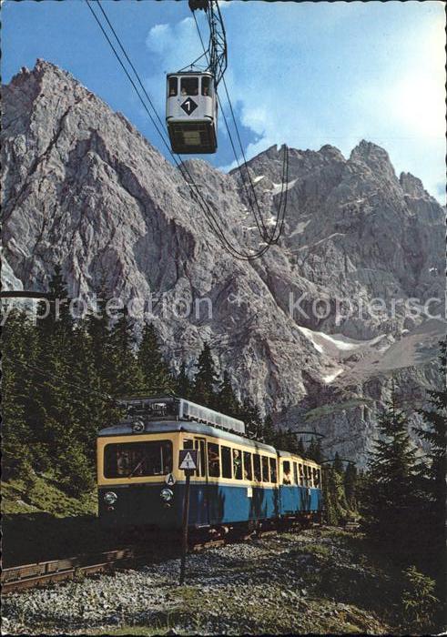 Zugspitzbahn Eisenbahn Seilbahn Zugspitzgipfel