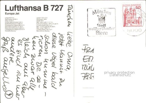 Lufthansa B-727 Europa Jet – Bild 2