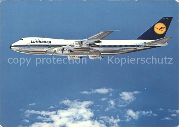 Lufthansa Boeing Jet 747