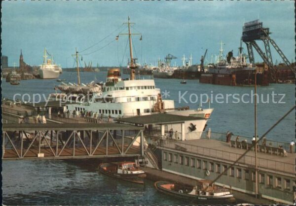 Motorschiffe Seebäderschiff Bunte Kuh St.-Pauli-Land
