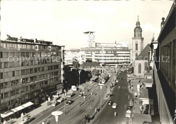 Strassenbahn Hauptwache Frankfurt am Main