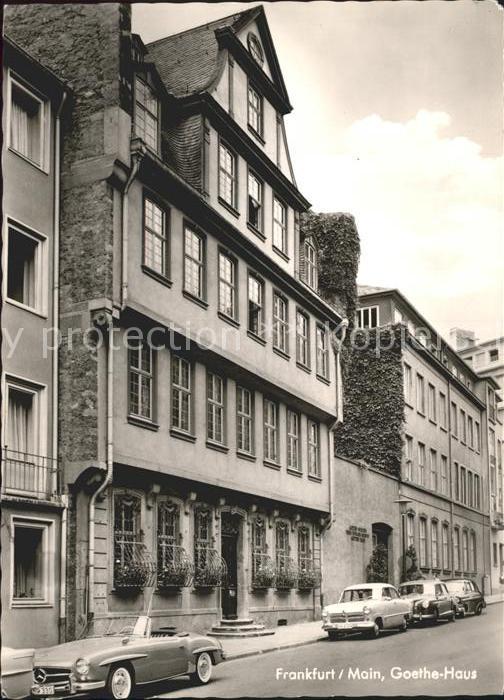 Goethe Johann Wolfgang von Goethehaus Frankfurt am Main