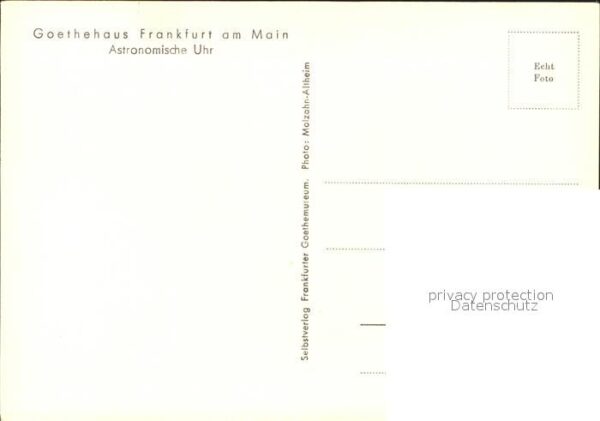 Uhren Goethehaus Frankfurt am Main – Bild 2
