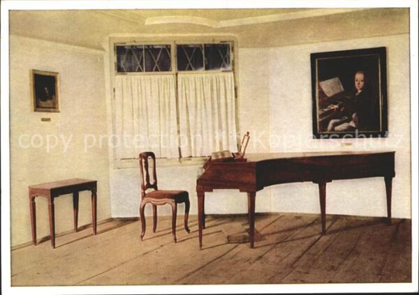 Mozart Wolfgang Amadeus Geburtszimmer Walter-Flügel