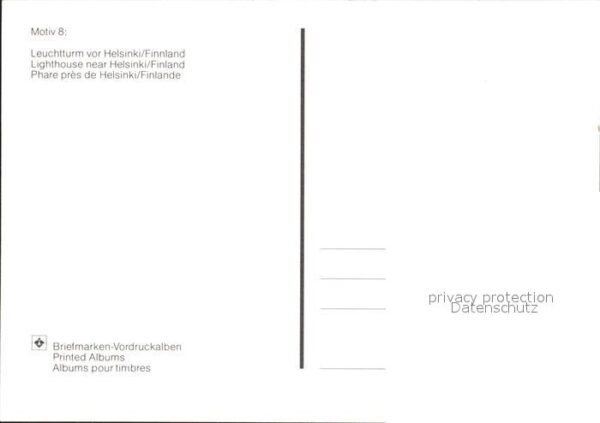 Leuchtturm Lighthouse Helsinki Finnland – Bild 2